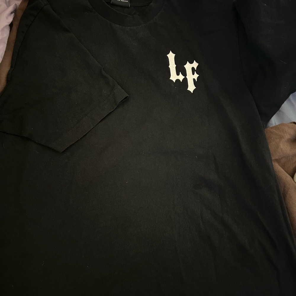 LF Black Short Sleeve Men's Tee